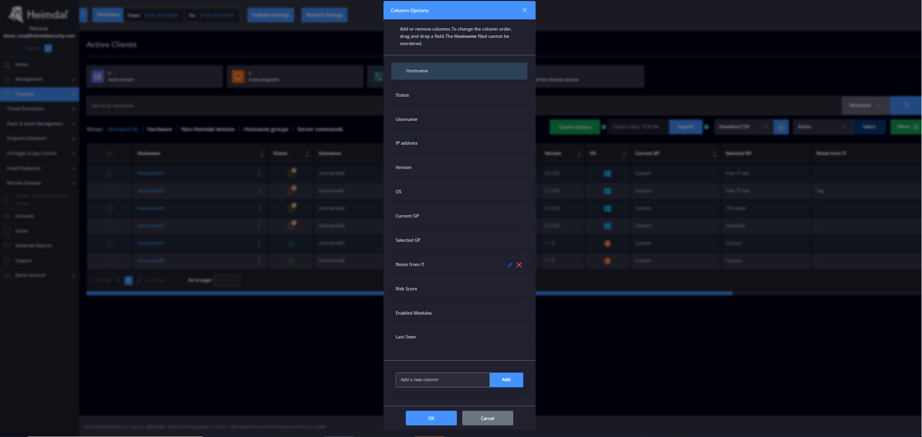 HEIMDAL Dashboard Overview – Heimdal Assistance And Support