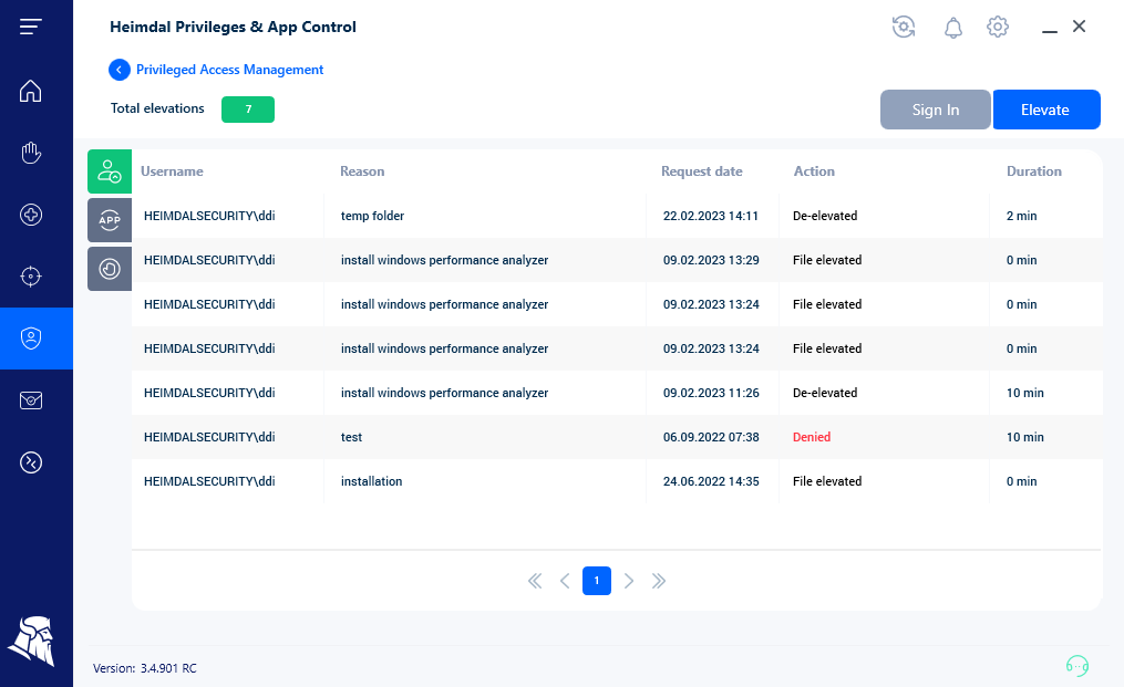 Privileges & App Control