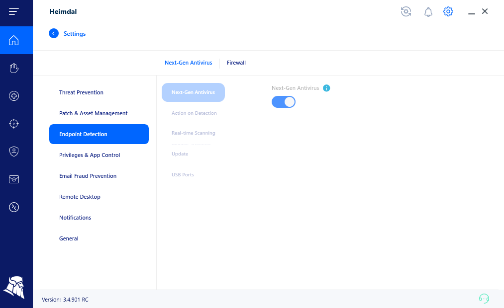 Settings Category