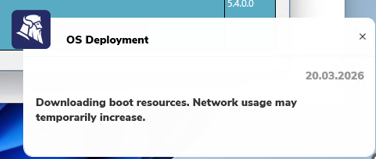 PXE End user download image agent pop up .png